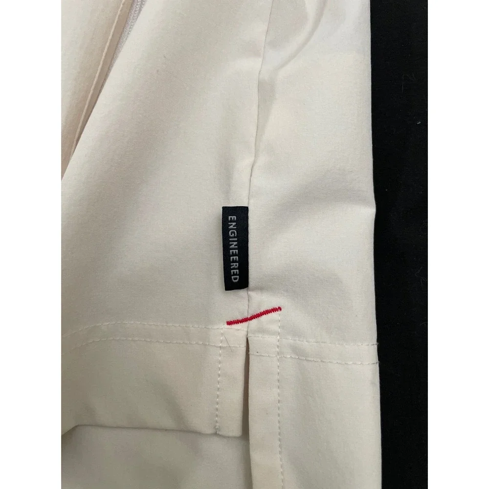 Georgia Bulldogs Nike Windbreaker 1/4 Zip XXL White Lightweight Breathable